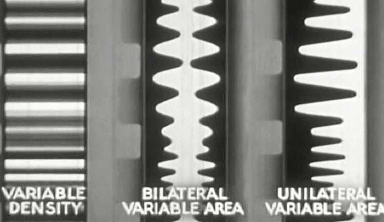 Sound-on-film Sound on Filmquot 1943 EB FilmsERPI Optical Soundtrack Recording