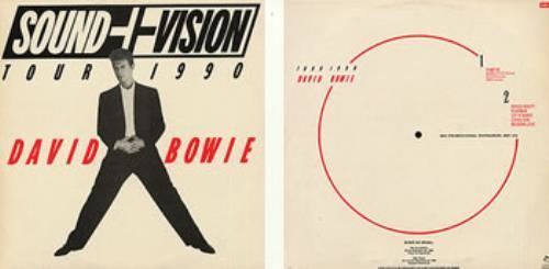 Sound+Vision Tour David Bowie Sound Vision Tour 1990 Brazilian Promo vinyl LP album
