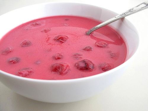 Sour cherry soup Gastronomer39s Guide Sour Cherry Soup