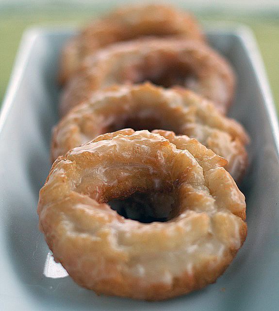 Sour cream doughnut Sour Cream OldFashioned Doughnuts The Messy Baker