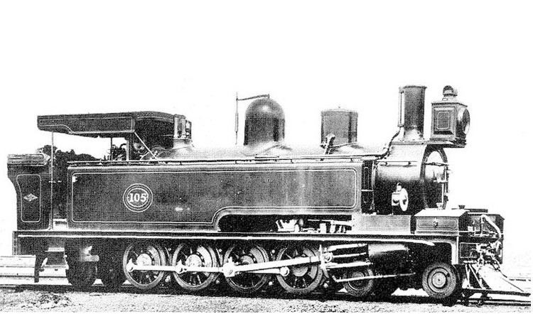 South African Class 17 4-8-0TT
