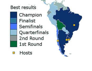 South American nations at the FIFA World Cup