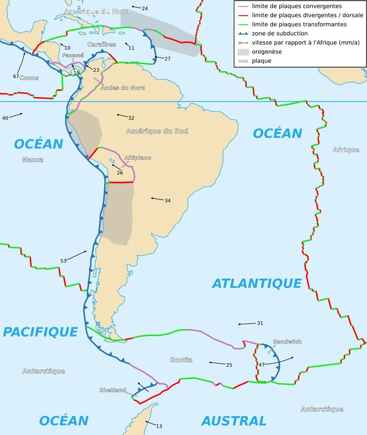 South American Plate FileSouth American Plate mapfrpng Wikimedia Commons