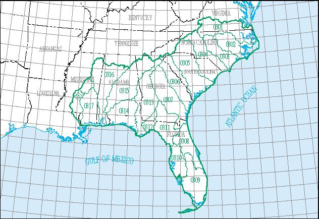 South Atlantic-Gulf Water Resource Region