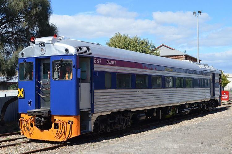 South Australian Railways Bluebird railcar