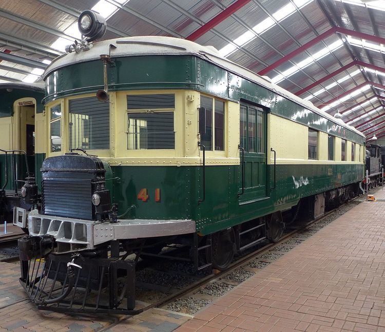 South Australian Railways Brill railcar