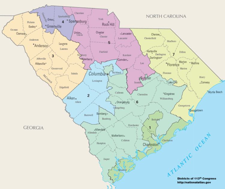 South Carolina's congressional districts