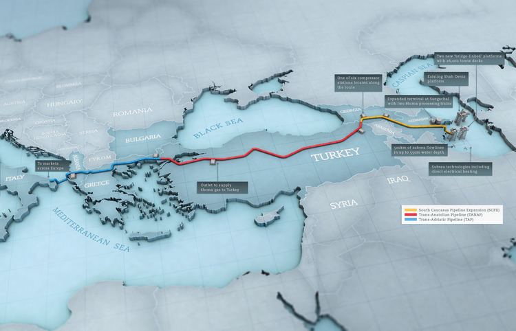 South Caucasus Pipeline wwwoffshoreenergytodaycomwpcontentuploads201