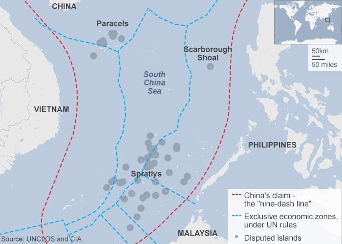 South China Sea Islands China39s Island Factory BBC News