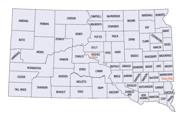 South Dakota statistical areas