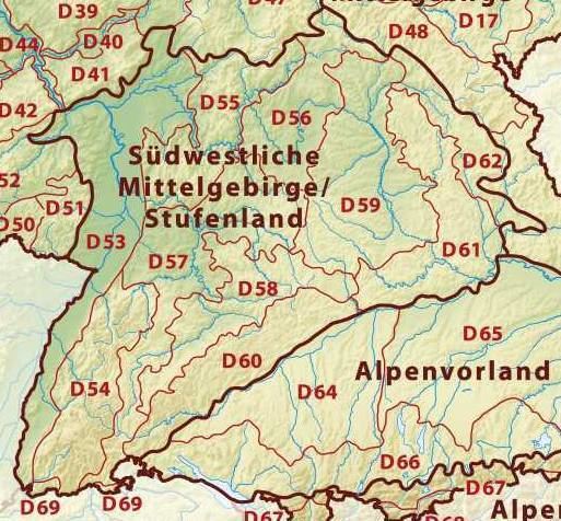 South German Scarplands