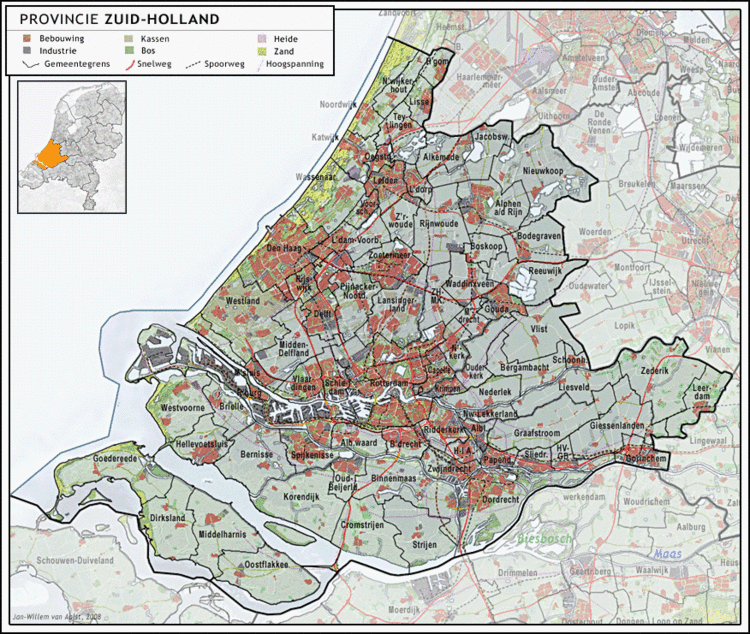 South Holland in the past, History of South Holland