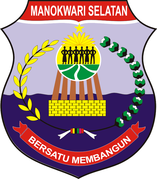 South Manokwari Regency Logo Kabupaten Manokwari Selatan Papua Barat Logo Lambang Indonesia
