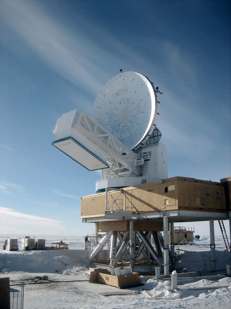 South Pole Telescope wwwnewsuchicagoedureleases07imagessouthpole