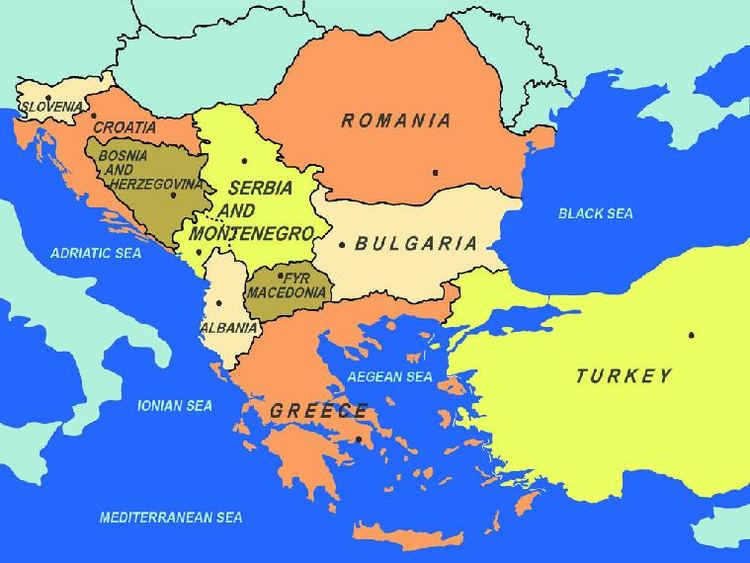 Southeast Europe is North Caucasus SouthEastern Europe