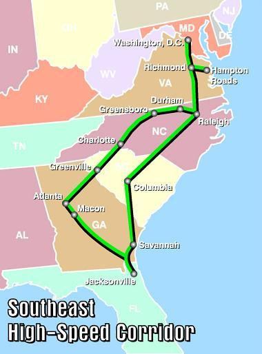 Southeast High Speed Rail Corridor
