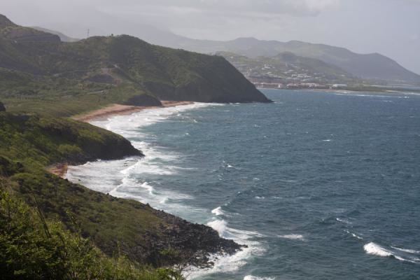 Southeast Peninsula (Saint Kitts) Picture of Looking north over North Frigate Bay St Kitts Saint