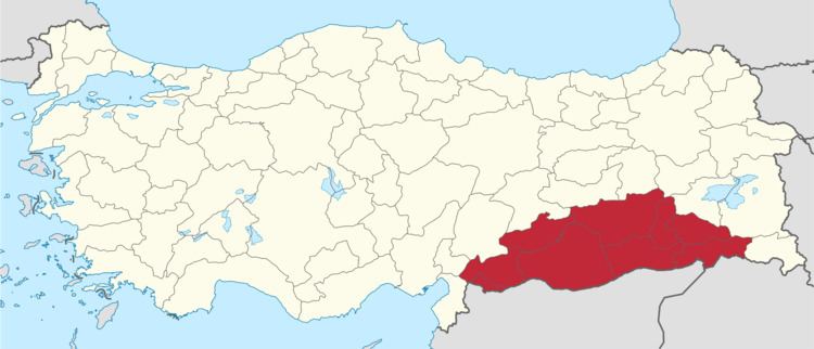 Southeastern Anatolia Region FileSoutheastern Anatolia Region in Turkeysvg Wikimedia Commons