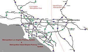 Southern California freeways Southern California freeways Wikipedia