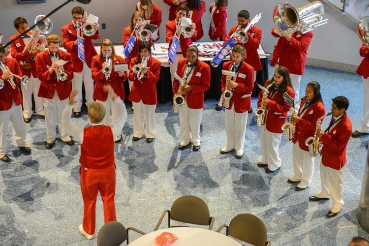 Southern Methodist University Mustang Band Mustang Band featured as part of Red Band Society tour SMU