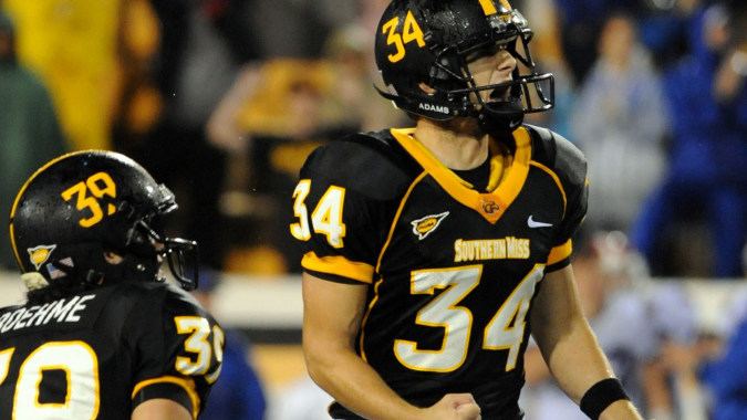 Southern Miss Golden Eagles football 2011 Southern Miss Black on White Uniform