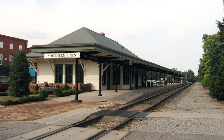 Southern Pines station
