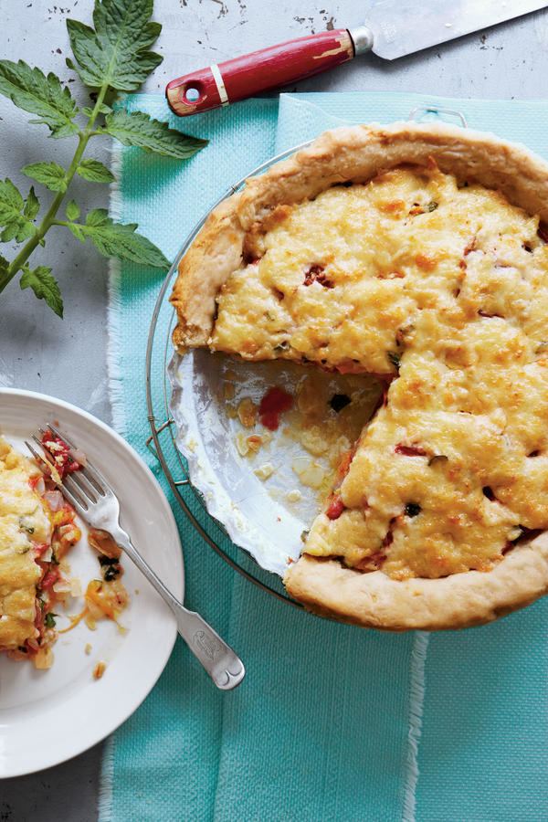 Southern tomato pie Oldfashioned Tomato Pie Savory Tomato Pie Recipes Southern Living