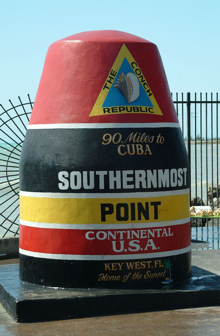 Southernmost point buoy