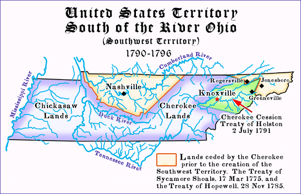 Southwest Territory Southwest Territory 17901796 United States Territory southwest of