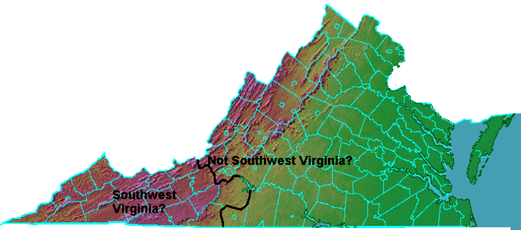 Southwest Virginia Southwest Virginia quotGeography of Virginiaquot