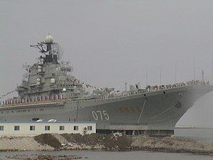 Soviet aircraft carrier Kiev httpsuploadwikimediaorgwikipediacommonsthu