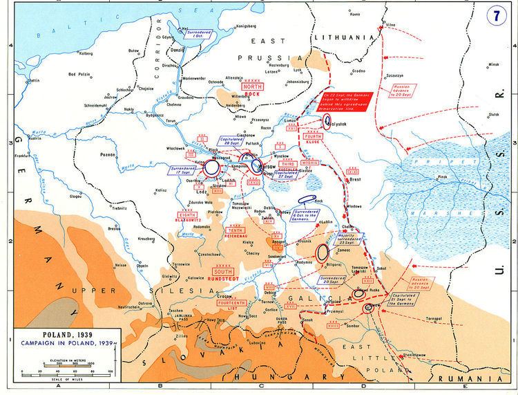 Soviet order of battle for invasion of Poland in 1939