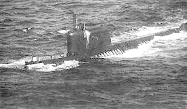The Soviet submarine K-19 had a problem while sailing in 1972