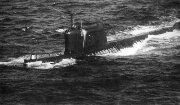 Soviet submarine K-19 was disabled in the North Atlantic on 29 February 1972
