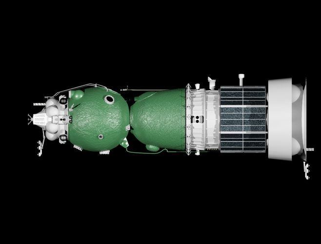 Soyuz 7K-LOK Soyuz 7K LOK 3D Model MAX CGTradercom