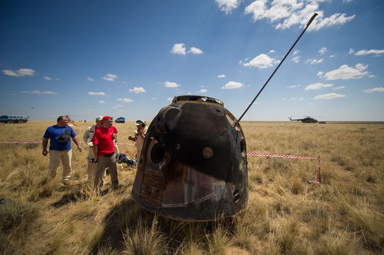 Soyuz TMA-03M FileSoyuz TMA03M capsule shortly after landing 201207010015HQ