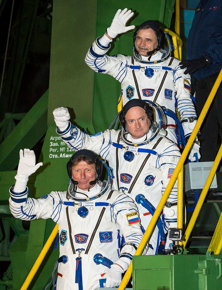 Soyuz TMA-16M Historic yearlong mission crew launches to space station on Soyuz