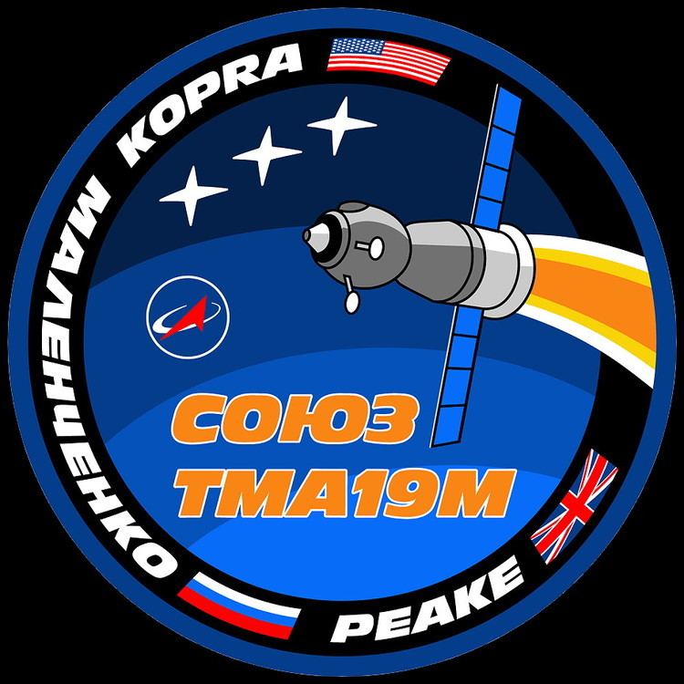 Soyuz TMA-19M Patch Soyuz TMA19M