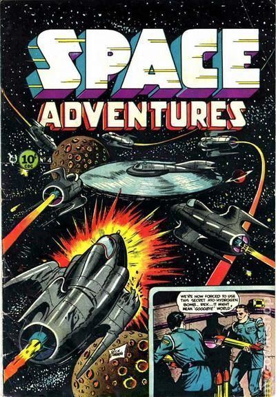 Space Adventures (comics) Space Adventures 1952 1st series comic books