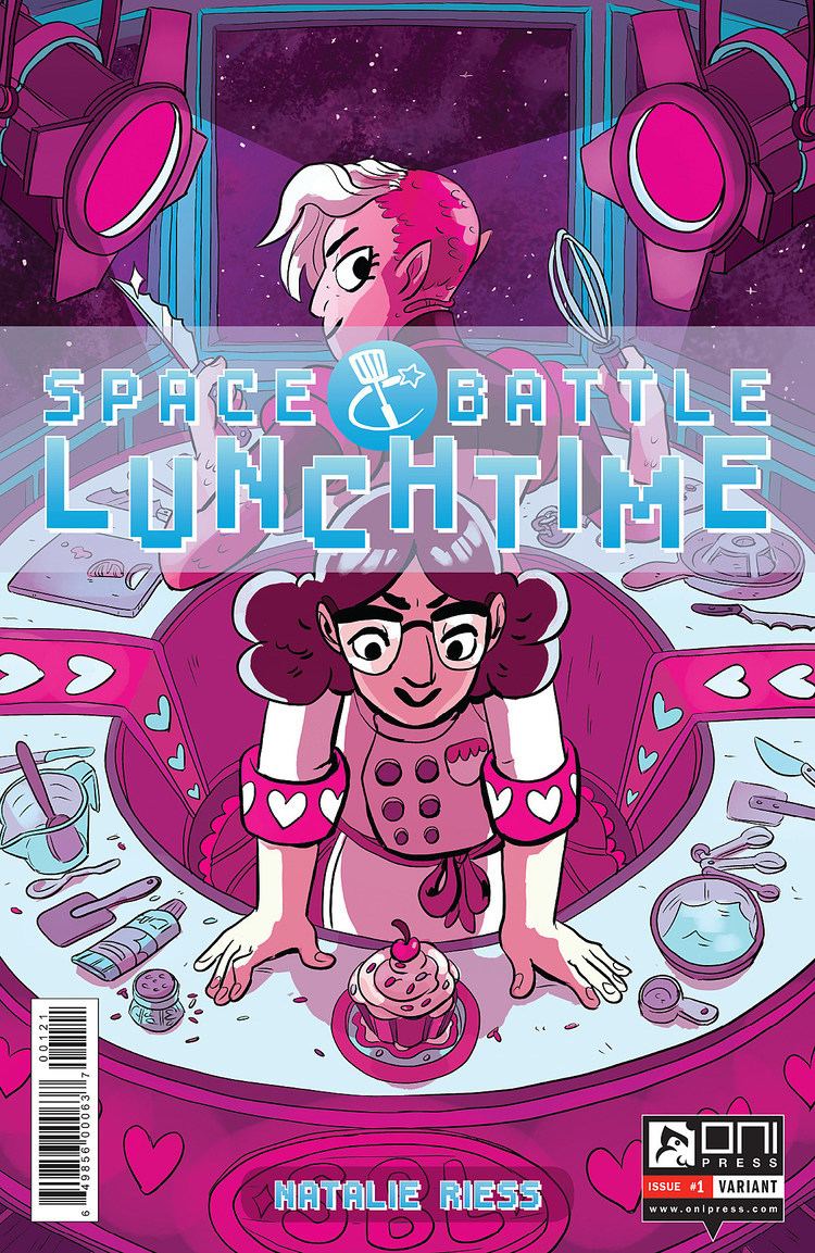 Space Battle Lunchtime Oni Press Unveils Carey Pietsch Variant Cover for 39Space Battle