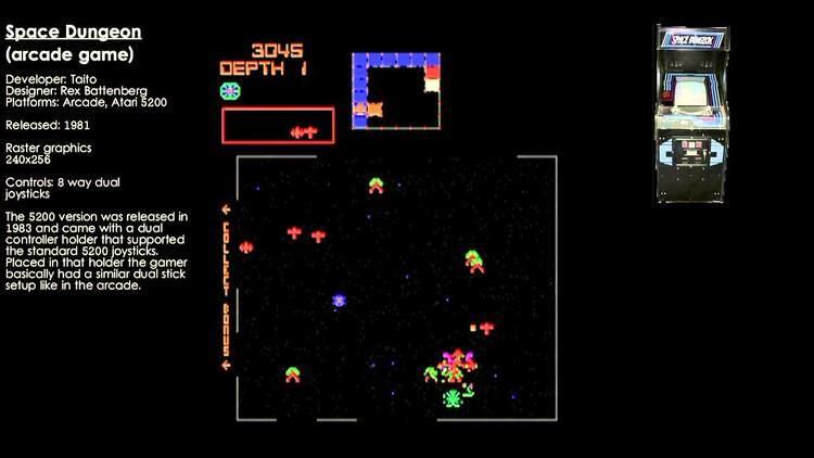 Space Dungeon Mark plays Space Dungeon Arcade1981 Taito YouTube