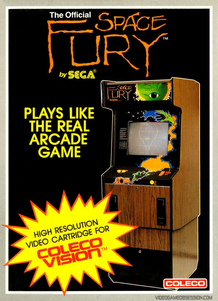 Space Fury wwwvideogameobsessioncomvideogamecolecovision
