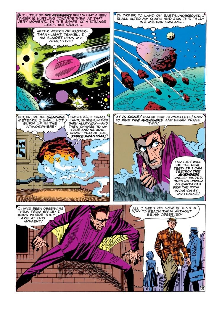 Space Phantom The Avengers vs The Space Phantom lowbrowcomics
