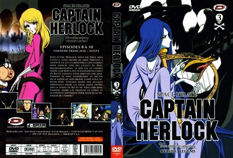Space Pirate Captain Herlock: The Endless Odyssey Anime Covers covers of Captain herlock endless odyssey volume 3