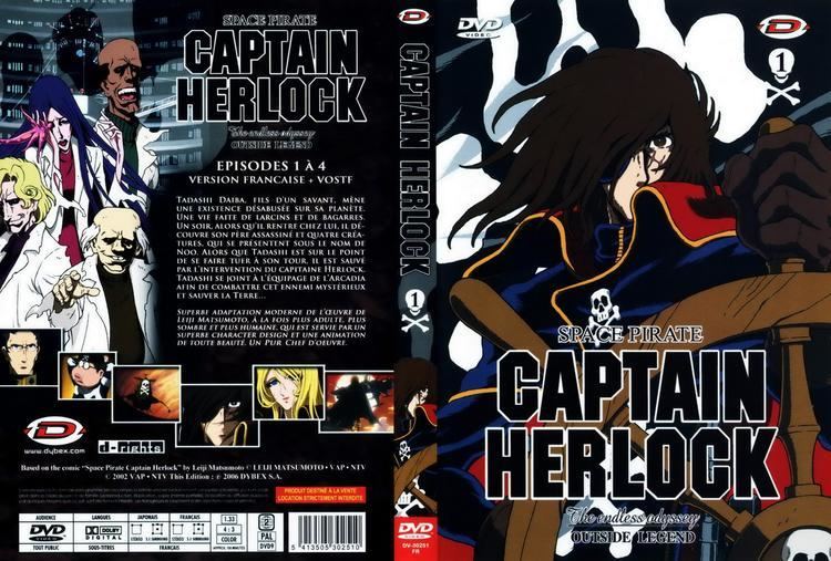 Space Pirate Captain Herlock: The Endless Odyssey Anime Covers covers of Captain herlock endless odyssey volume 1