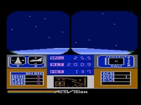 Space Shuttle: A Journey into Space Atari XLXE Space Shuttle A Journey Into Space Activision 1983