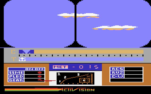 Space Shuttle: A Journey into Space Space Shuttle A Journey Into Space 1983 Activision ROM lt 5200