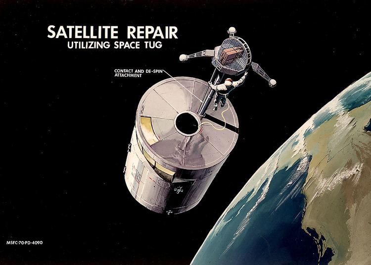 Space tug FileSatellite repair with the space tugjpg Wikimedia Commons