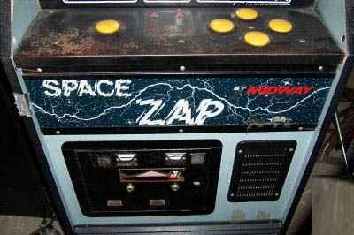 Space Zap Space Zap Video Arcade Game of 1980 by Midway at wwwpinballrebelcom