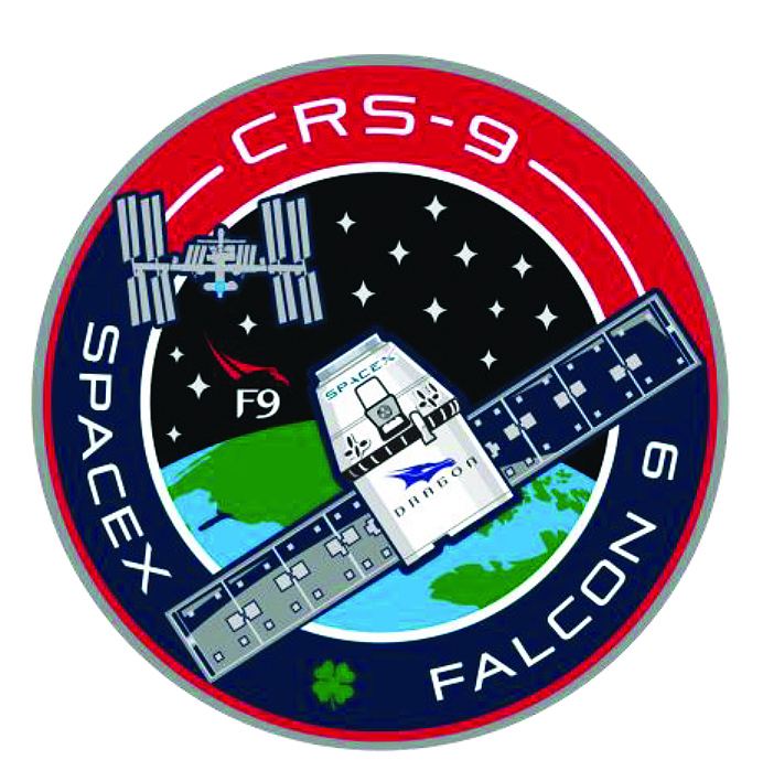 SpaceX CRS-9 SpaceX Midnight Launch Carrying Crucial Docking Port and Science to